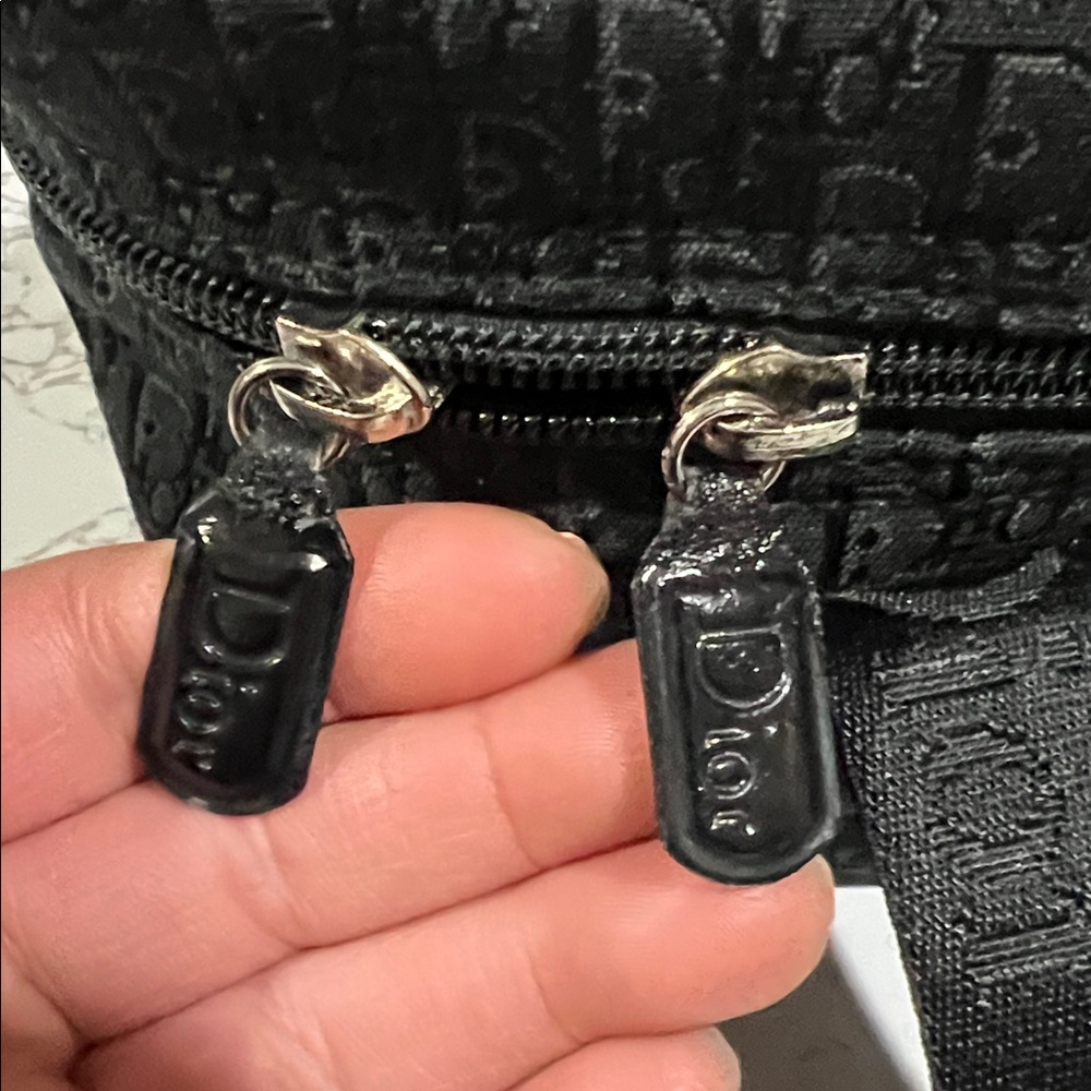 Dior Black Monogram vanity case - Picture 4 of 9